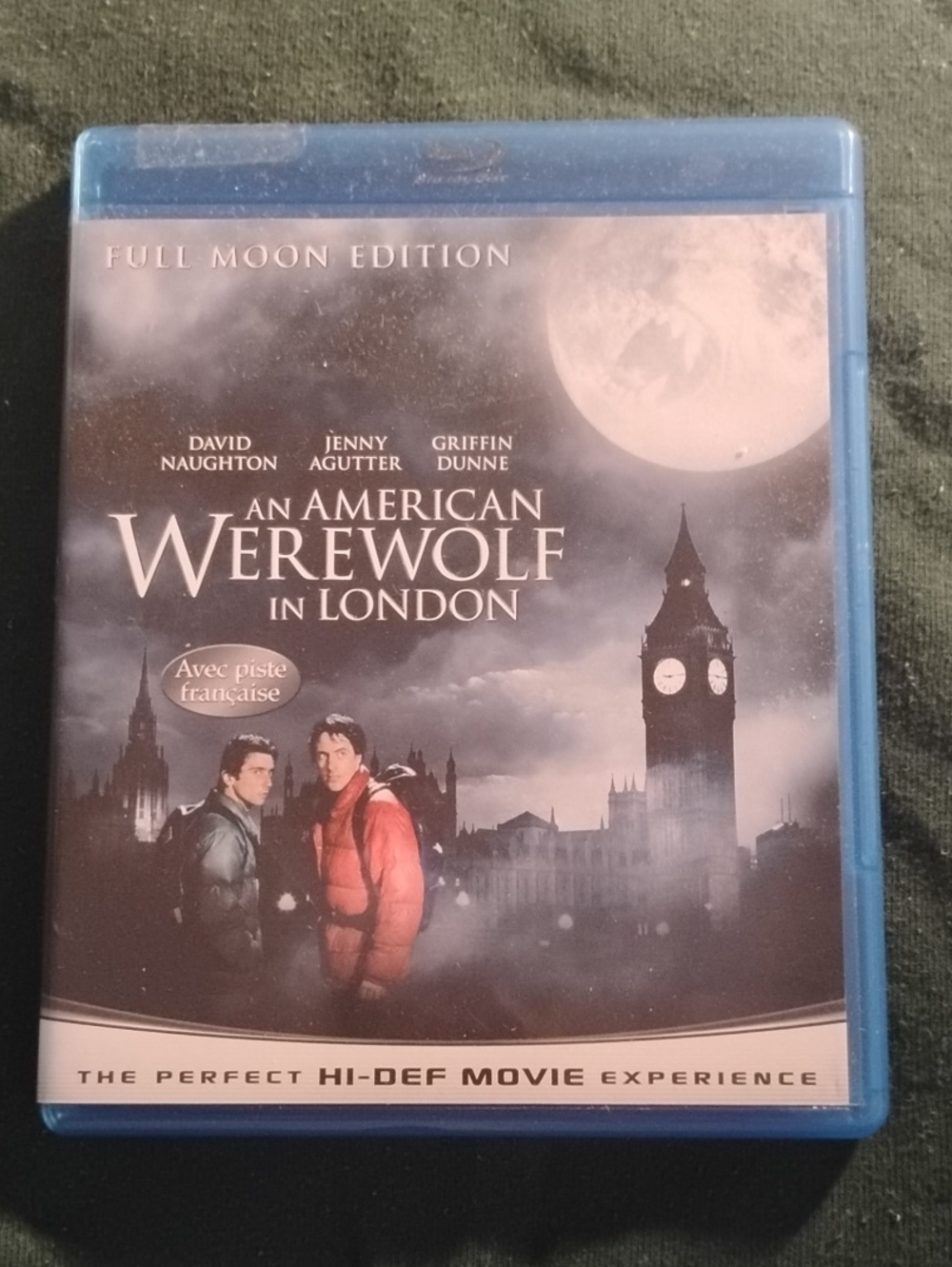 An American Werewolf in London (Full Moon Edition) - Blue Case
